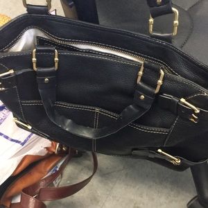 Black Michael Kors leather bag
